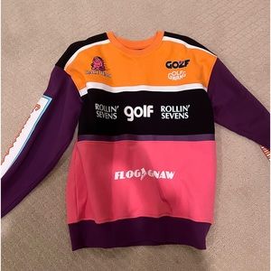 Golf Wang Multicolor Pullover 🧡💜